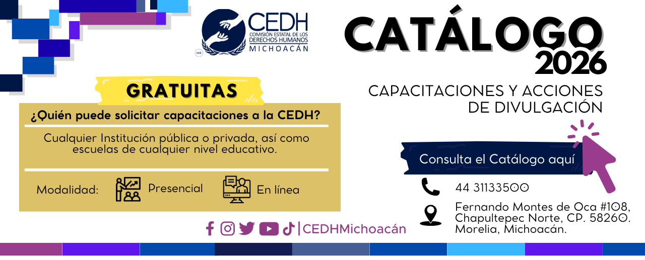 Capacitaciones CEDH